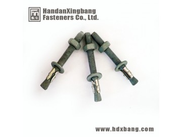 HDG wedge anchor with steel clip made in handan HDG wedge anchor with steel clip made in handan